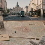 Carte des quartiers de Dijon : centre, tramway, résidentiel