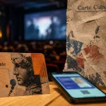 carte culture dijon sur comptoir, version papier et numérique