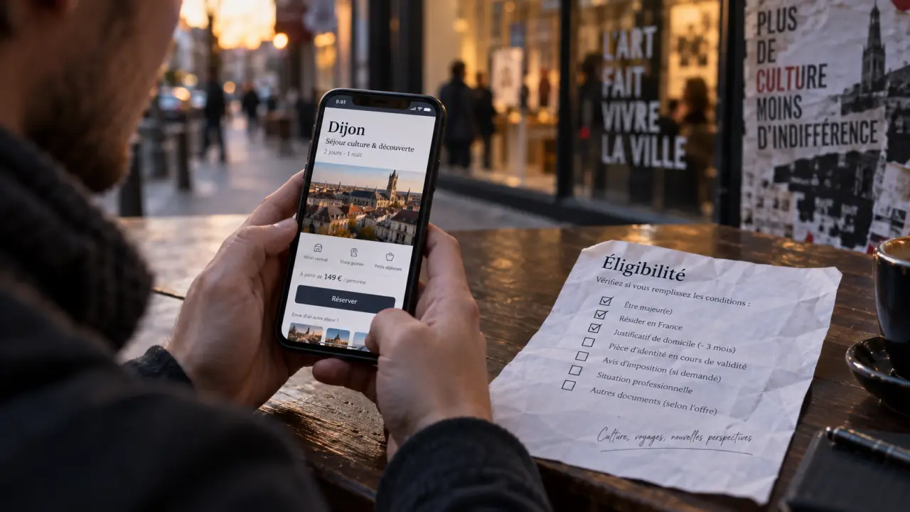 Pass culture dijon : crédit individuel ou sortie scolaire, réservation en ligne
