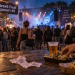 Street food concert dijon : table, tickets et DJ sur scène