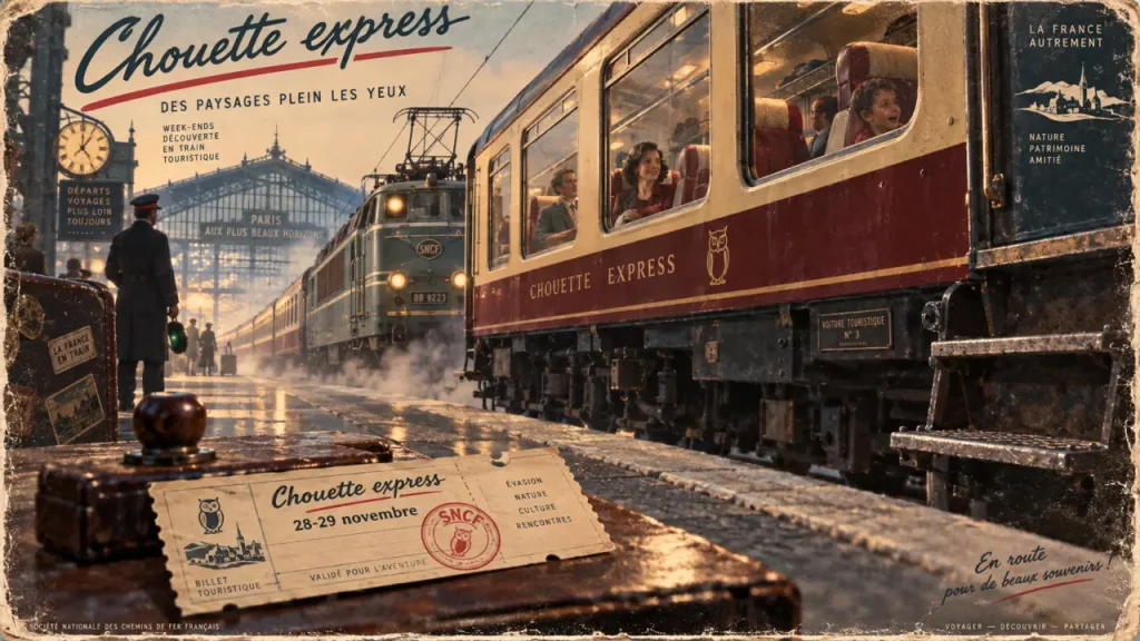 Le Chouette express reliera Dijon à Montbéliard les 28 et 29 novembre