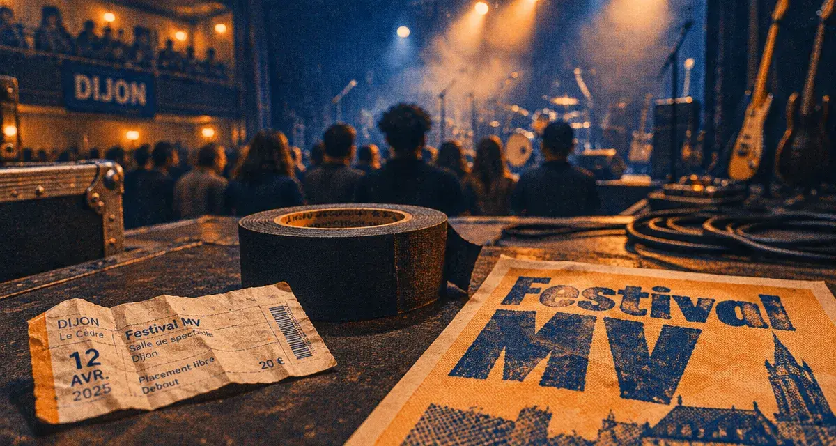 Festival MV : six jours de musiques indépendantes à Dijon