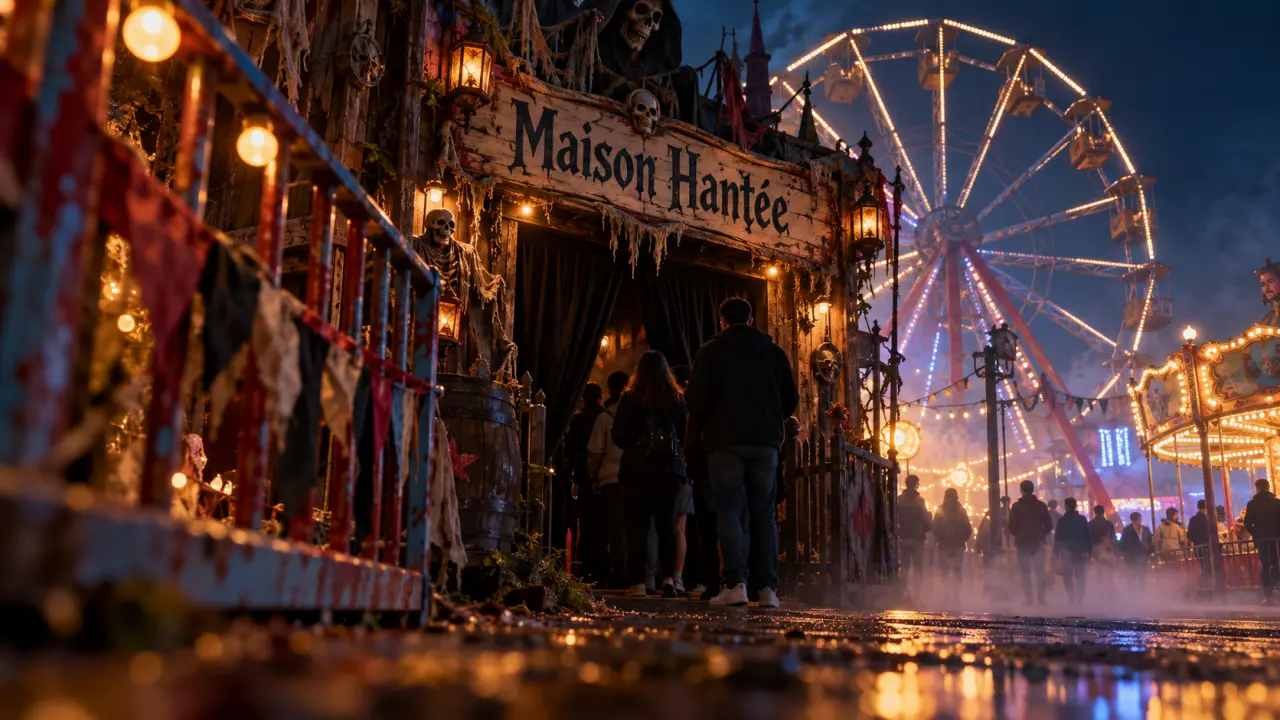 La fête foraine de Dijon ouvre vendredi avec manèges et maison hantée
