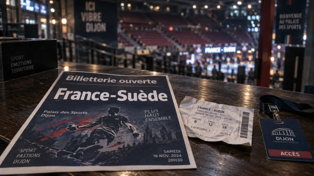 France - Suède : la billetterie est ouverte pour le match à Dijon