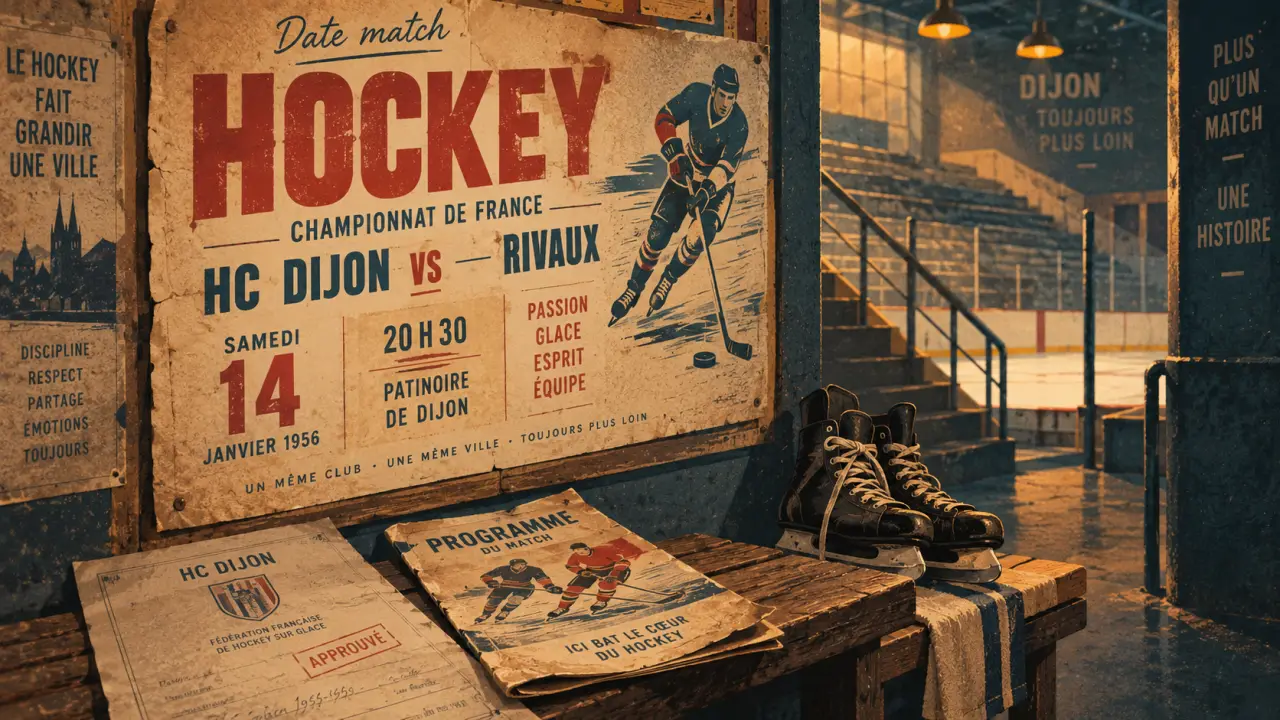 HC Dijon : la date du match de hockey contre Amiens est annoncée