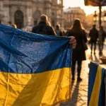 À Dijon, l’Indépendance de l’Ukraine célébrée place François-Rude