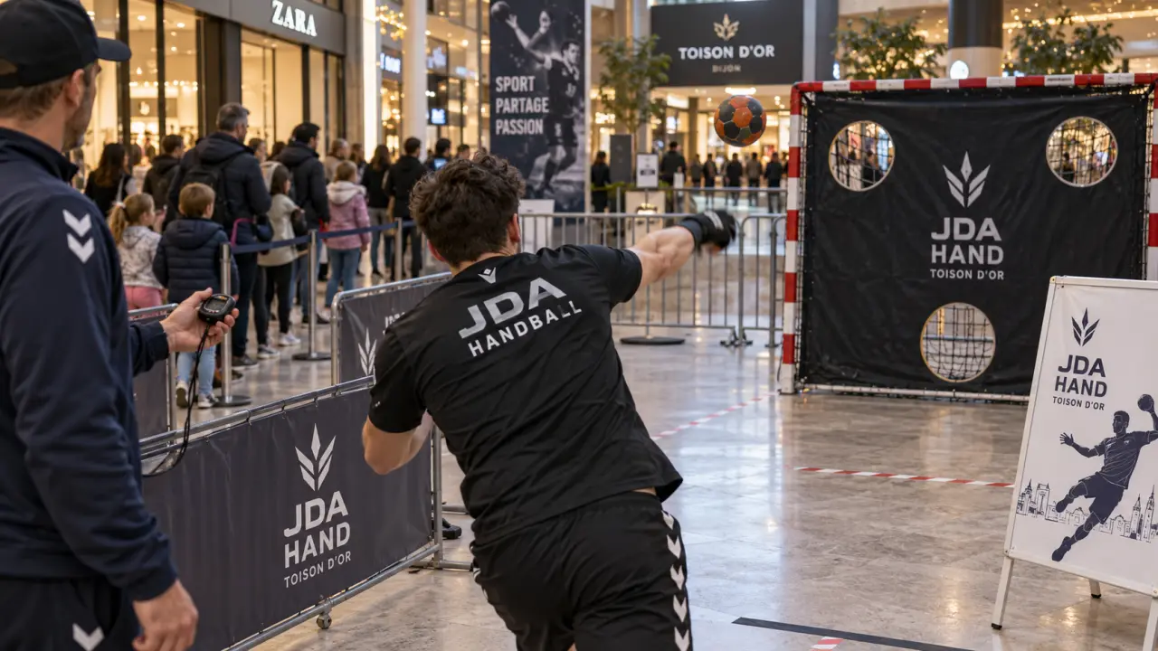 La JDA Hand rencontre le public à la Toison d’Or ce mercredi