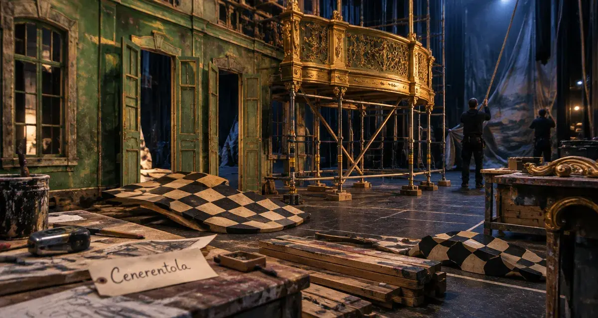 À Dijon, La Cenerentola de Rossini se prépare en coulisses