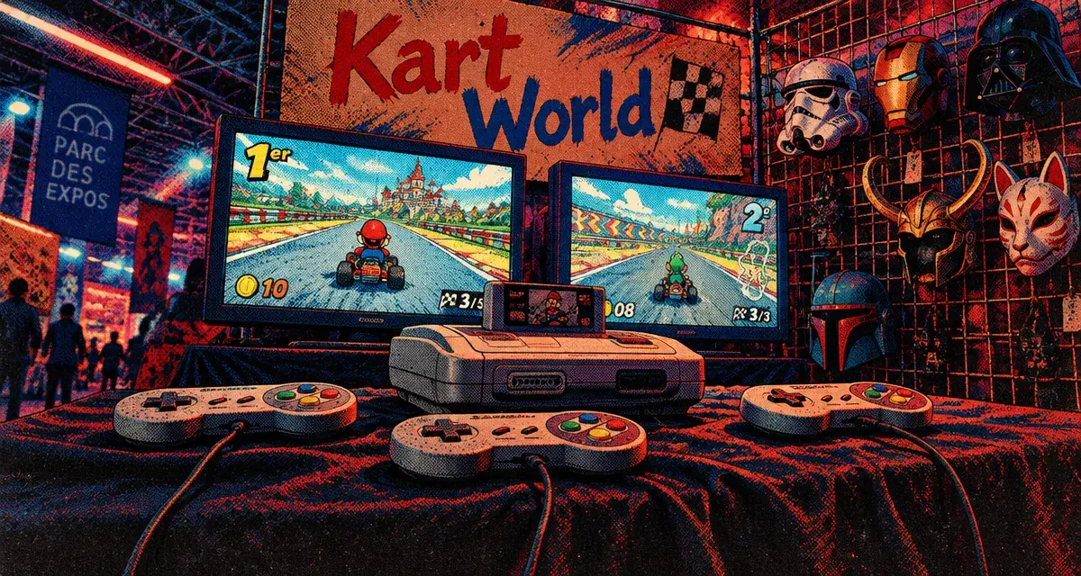 Un tournoi Mario Kart World ce dimanche au Parc des Expos de Dijon
